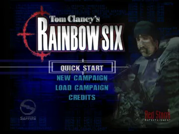 Tom Clancy's Rainbow Six (France) screen shot title